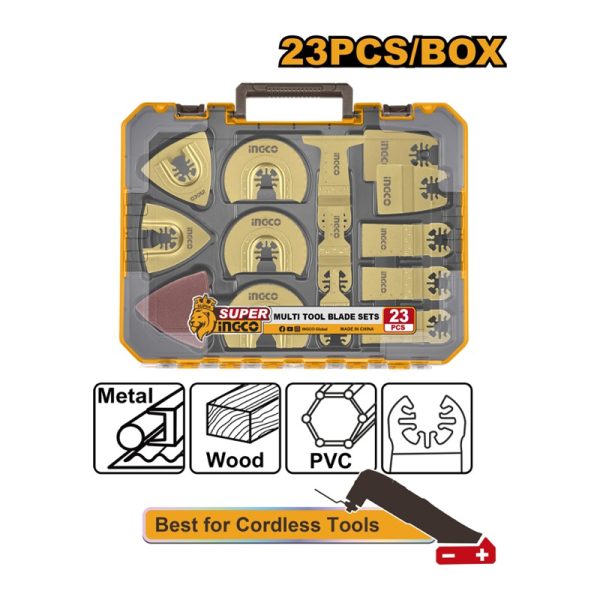 ESTUCHE CON HERRAMIENTAS MULTIPLES INGCO JGO.23 PZS