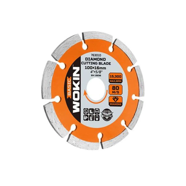 Disco Diamantado Seco 115 Wokin