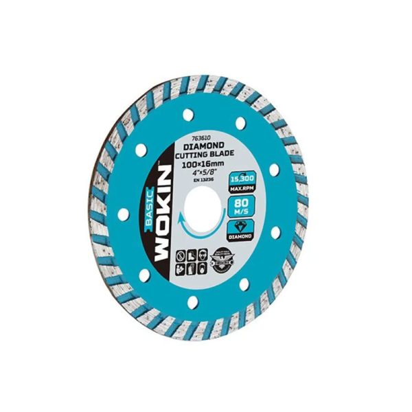 Disco Diamantado Turbo 115 Wokin