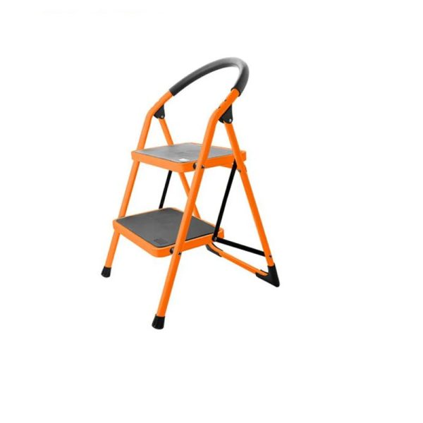 Escalera Tijera Acero 2 Escalones Wokin