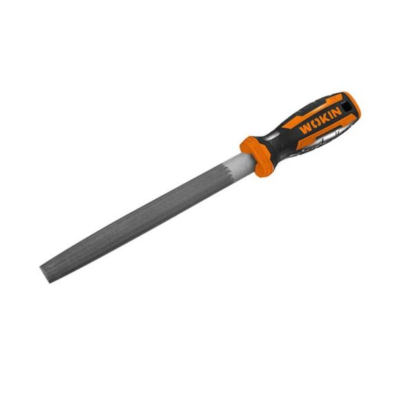 Lima Media Caña Acero 8" Wokin